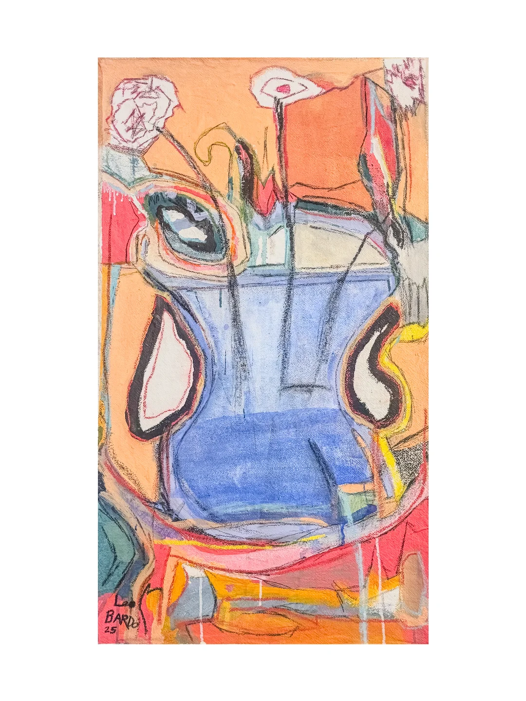 Vaso com Rosas